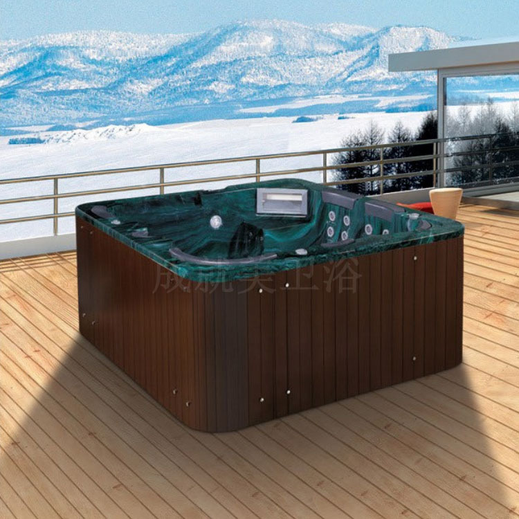 Spa And Wellness Center - Professionelle Whirlpool-Massagebadewanne mit Hydro-Jets für Wellnesscenter,