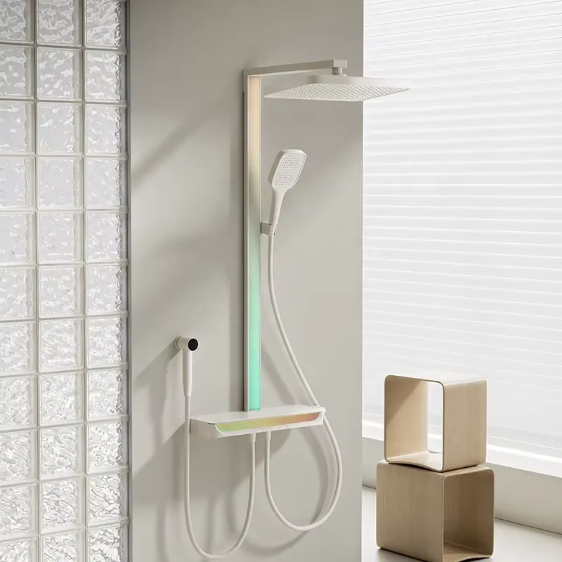 Spa & Wellness Hotel Diament Ustroń Zdjęcia - Messing Digitaler Wasserfall-Duschset Wandmontiert Regen-Piano Smart