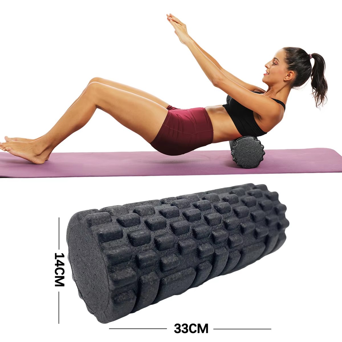 30/33 cm Fitness Schaum Roller – Spa And Wellness Bewertung und Preis